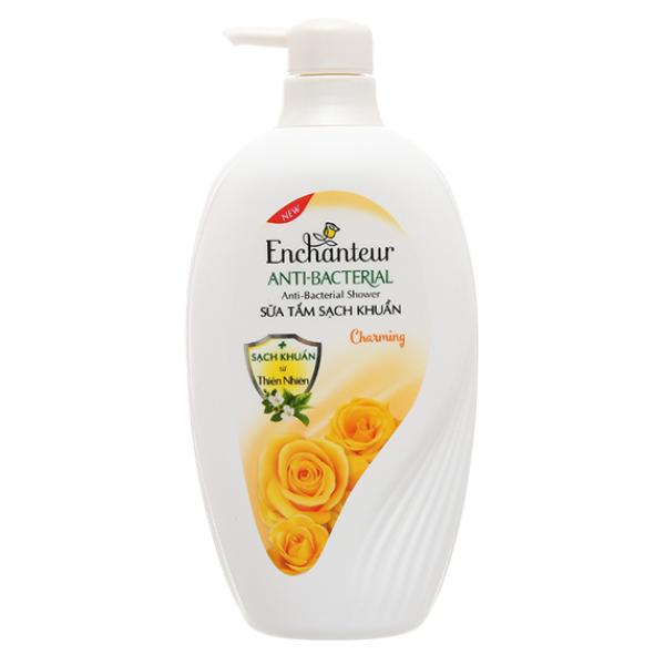 Sữa tắm Enchanteur hương nước hoa giúp sạch khuẩn da chai 650g