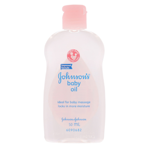 Dầu Johnson's Baby massage và dưỡng ẩm cho bé chai 50ml