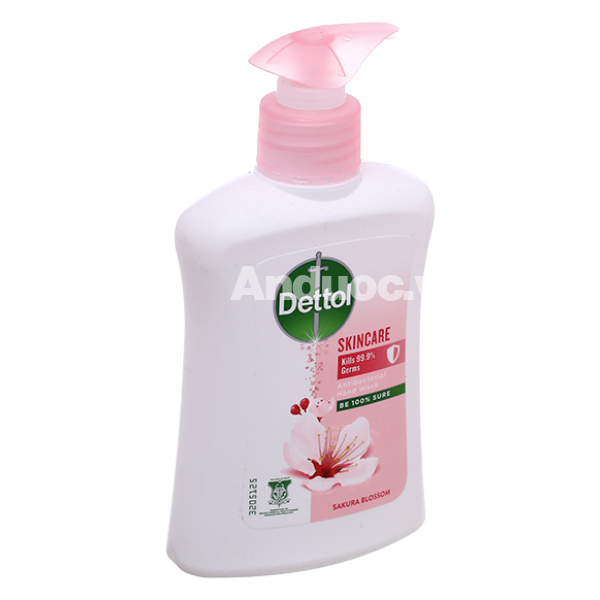 Nước rửa tay Dettol Skincare bảo vệ da tay chai 250g