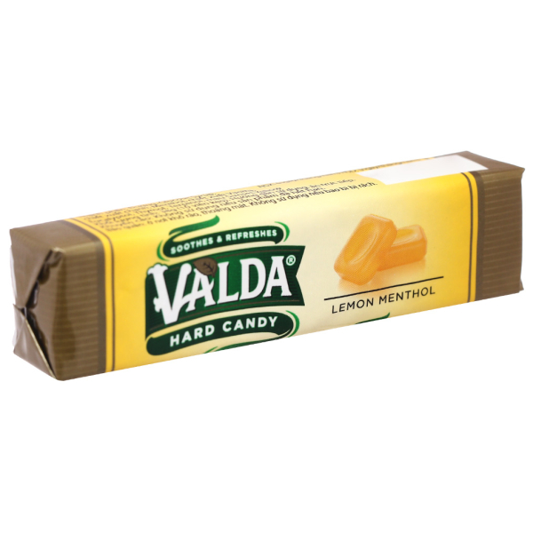 Kẹo ngậm giảm ho Valda vị chanh bạc hà thanh 10 viên