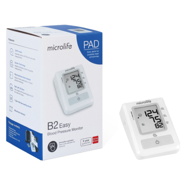 Máy đo huyết áp bắp tay Microlife B2 Easy