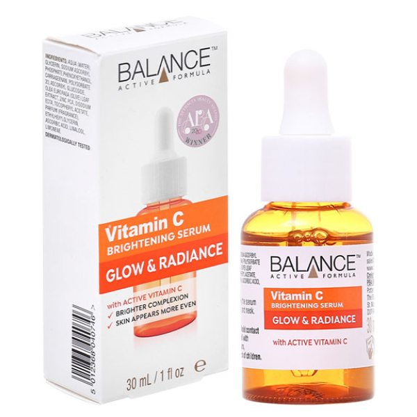 Serum Balance vitamin C làm trắng da, giảm thâm chai 30ml