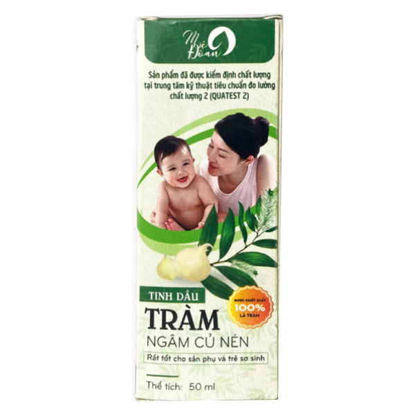 Tinh dầu tràm củ nén Mệ Đoan giữ ấm cơ thể chai 50ml