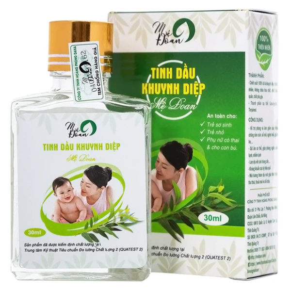 Tinh dầu khuynh diệp Mệ Đoan giữ ấm, giảm ho cho bé chai 30ml