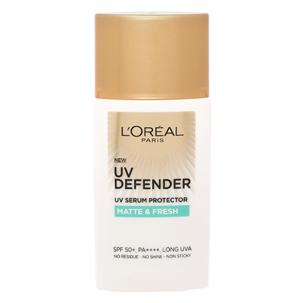 Kem chống nắng L’Oréal UV Defender Matte & Fresh SPF 50+/PA++++ chai 50ml