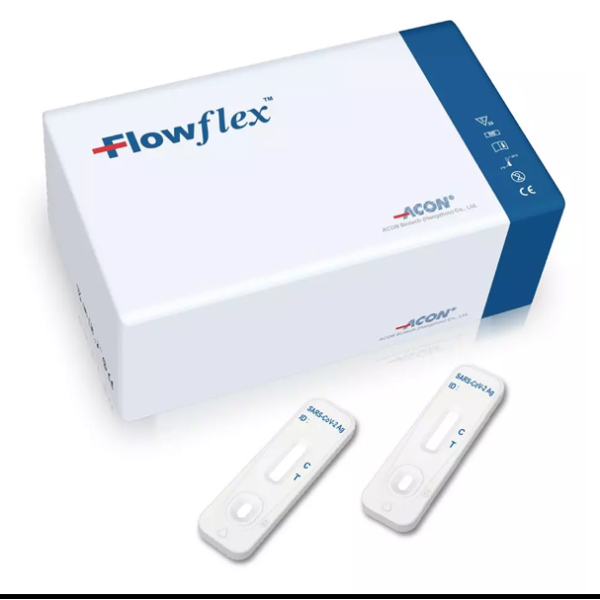 Kit test nhanh Covid-19 Flowflex Sars-CoV-2 Antigen hộp 25 bộ
