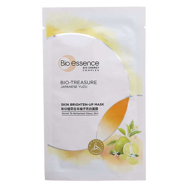 Mặt nạ Bio-essence chiết xuất quả thanh yên yuzu dưỡng trắng da miếng 20ml
