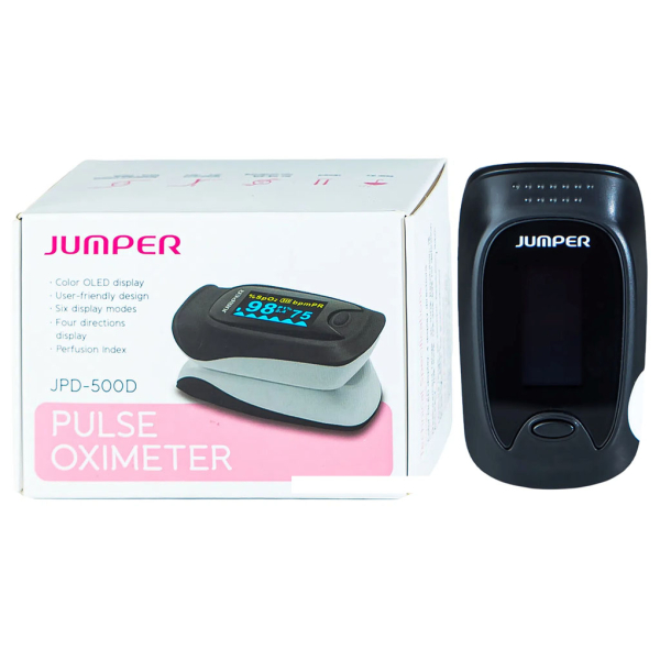 Máy đo nồng độ oxy trong máu SPO2 Jumper JPD-500D (Oled)