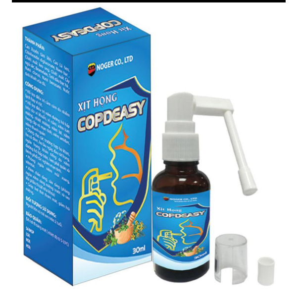 Xịt họng Copdeasy giúp giảm ho chai 30ml