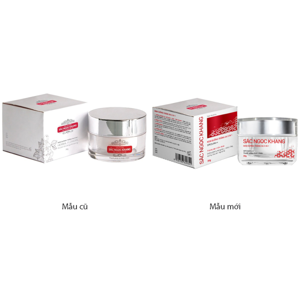 Kem Sắc Ngọc Khang 5 in 1 ban ngày dưỡng trắng da hũ 30ml