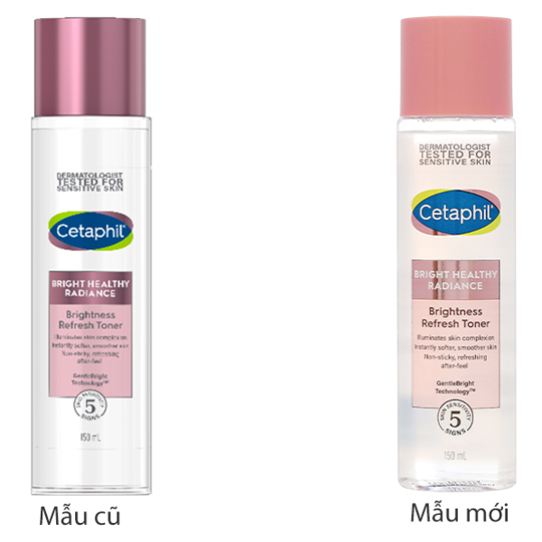 Toner Cetaphil Bright Healthy Radiance giúp sạch da, cung cấp độ ẩm chai 150ml