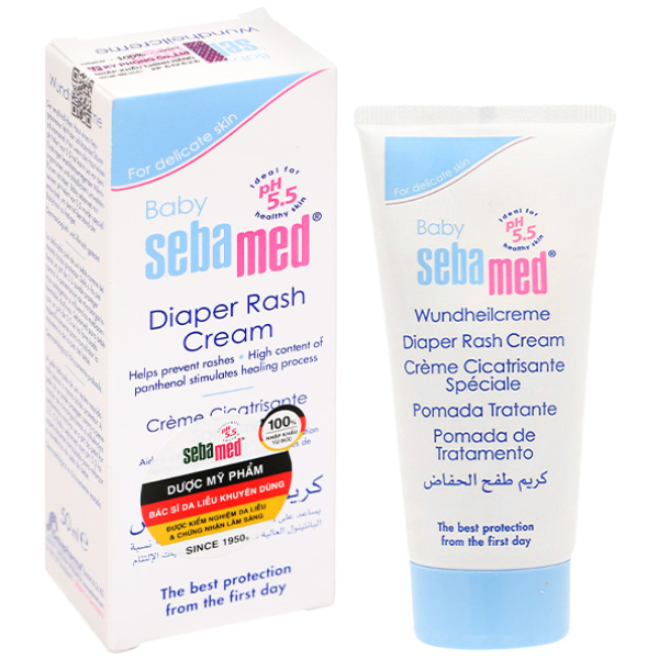 Kem Sebamed ngừa hăm tã, bảo vệ da cho bé tuýp 50ml