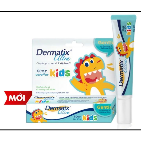 Gel Dermatix Ultra Kids trị sẹo cho bé tuýp 5g