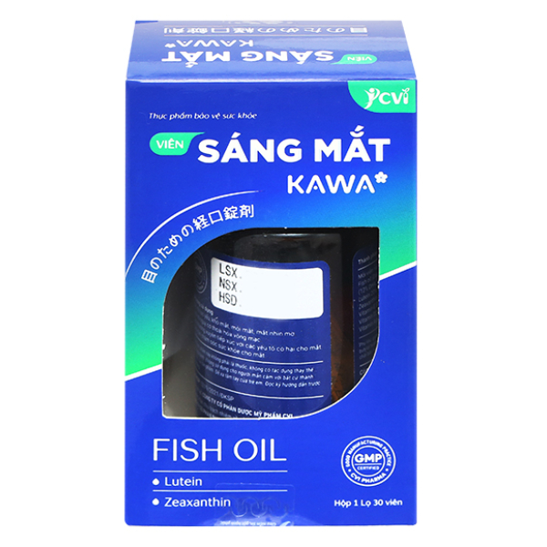 Sáng mắt Kawa giúp cải thiện thị lực chai 30 viên