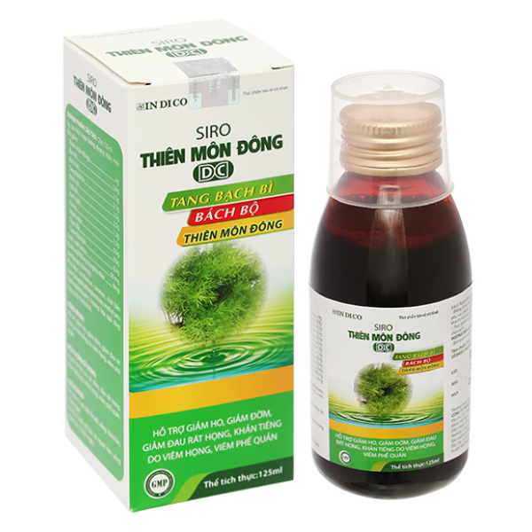 Siro Thiên Môn Đông DC giảm ho, đau rát họng chai 125ml