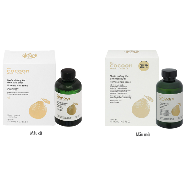 Nước dưỡng tóc tinh dầu bưởi Cocoon giảm gãy rụng, làm mềm tóc chai 140ml