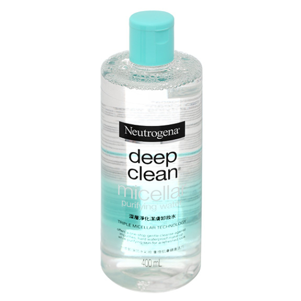 Nước tẩy trang Neutrogena Deep Clean Micellar Purifying Water Sạch Sâu chai 400ml