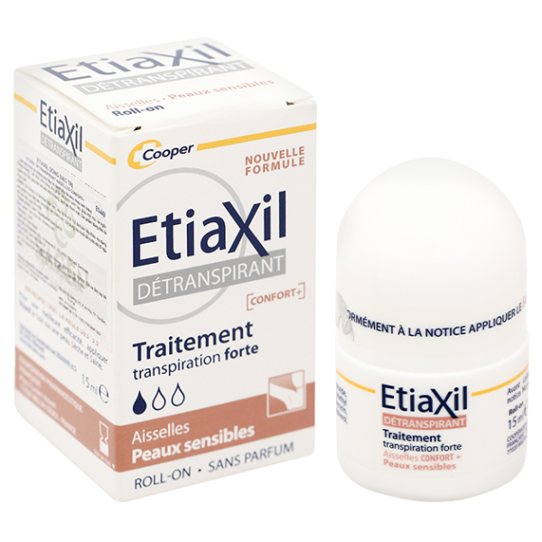 Lăn khử mùi Etiaxil giúp khử mùi hôi dưới cánh tay cho da siêu nhạy cảm chai 15ml