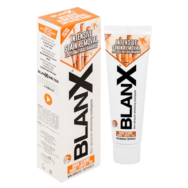 Kem đánh răng BlanX Intensive Stain Removal giúp sạch mảng bám tuýp 75ml