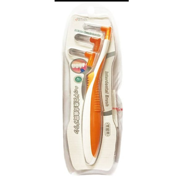 Bàn chải kẽ răng Okamura CH3 vỉ 1 cây x 3 đầu