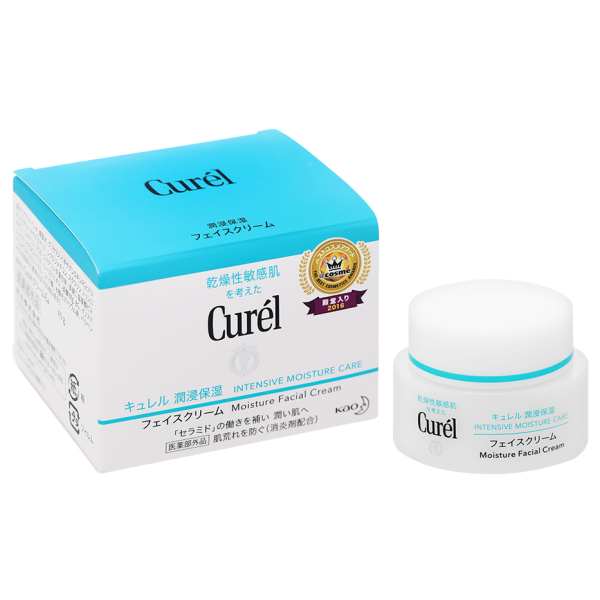 Kem Curél cấp ẩm chuyên sâu cho da khô & nhạy cảm hũ 40g
