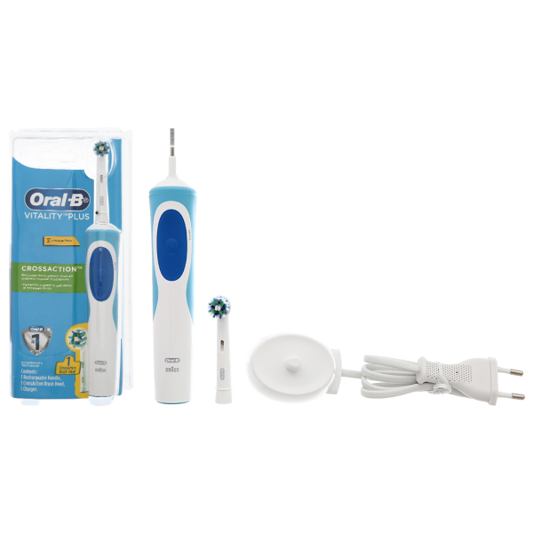 Bàn chải điện Oral-B Vitality Plus CrossAction Blue D12.513