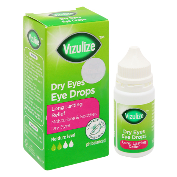 Dung dịch nhỏ mắt Vizulize giảm khô mắt chai 10ml