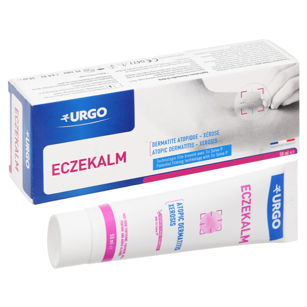 Gel Urgo Eczekalm hỗ trợ điều trị viêm da và chứng khô da tuýp 50ml