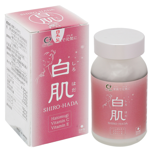 Genki Fami Shiro - Hada hỗ trợ chống oxy hóa, cải thiện lão hóa da hộp 90 viên