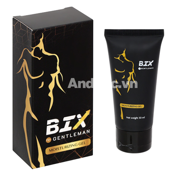 Gel bôi Bix For Gentleman dưỡng ẩm hỗ trợ sinh lý nam tuýp 30ml