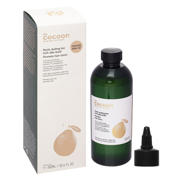 Nước dưỡng tóc tinh dầu bưởi Cocoon giảm gãy rụng, làm mềm tóc chai 310ml