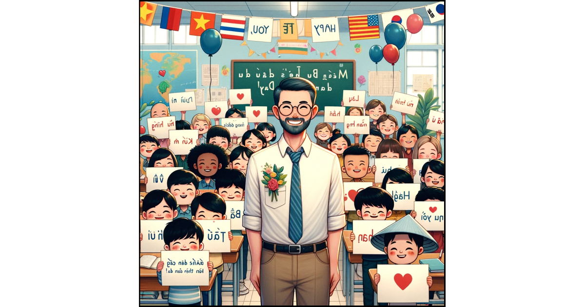 Lời chúc thầy cô 20/11: Tiếng Anh, Tiếng Việt, Tiếng Hàn, Tiếng trung.