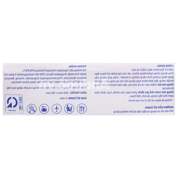 Khăn ướt em bé Bobby hương thơm nhẹ nhàng gói 100 miếng