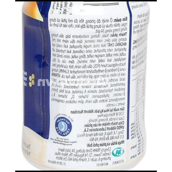 Sữa bột pha sẵn Ensure Gold Vigor bổ sung dinh dưỡng đầy đủ hương vani chai 237ml