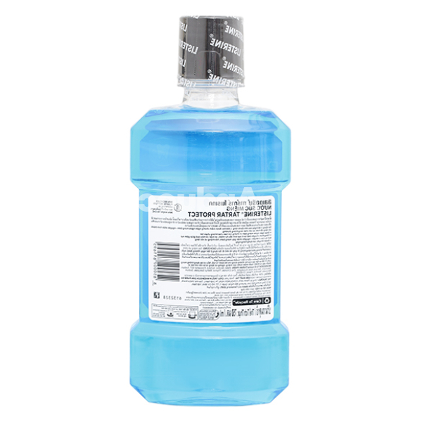 Nước súc miệng Listerine Tartar Protection ngừa mảng bám chai 750ml