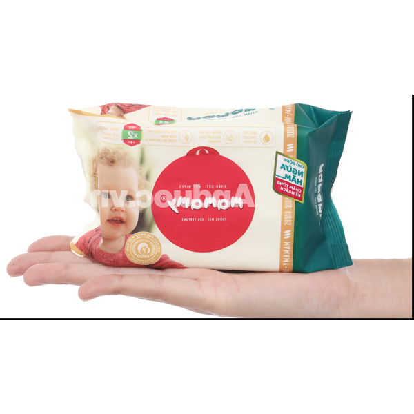 Khăn ướt em bé Mamamy không mùi hương gói 30 miếng