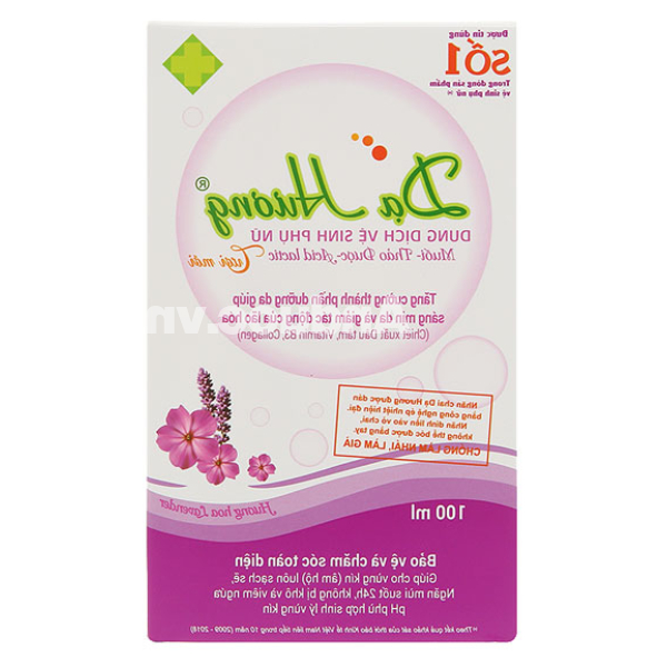 Dung dịch vệ sinh phụ nữ Dạ Hương hương lavender chai 100ml