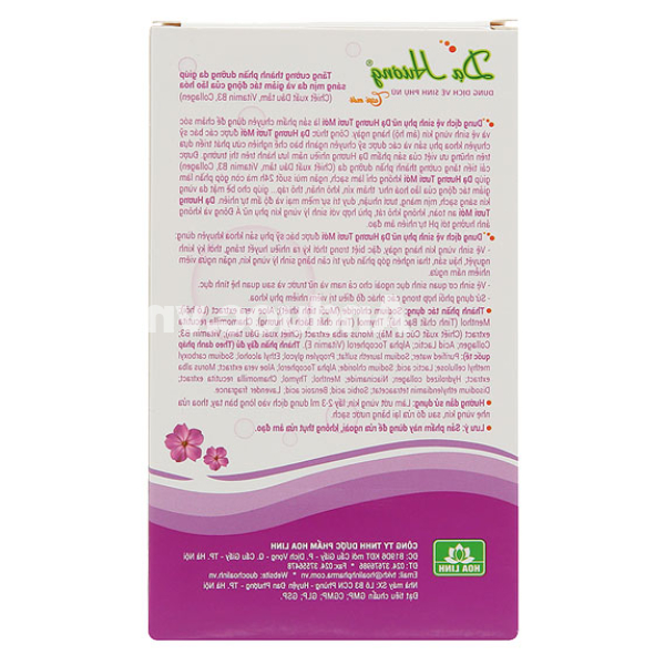 Dung dịch vệ sinh phụ nữ Dạ Hương hương lavender chai 100ml