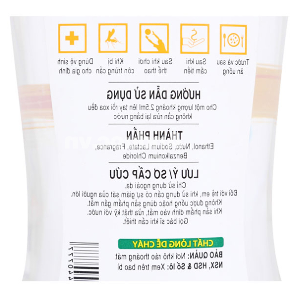 Dung dịch rửa tay Green Cross hương dưa táo kháng khuẩn chai 250ml