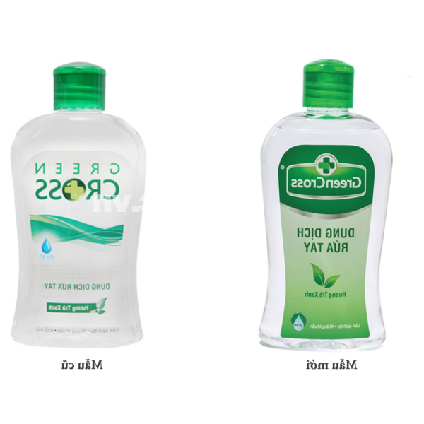 Dung dịch rửa tay Green Gross hương trà xanh kháng khuẩn chai 250ml