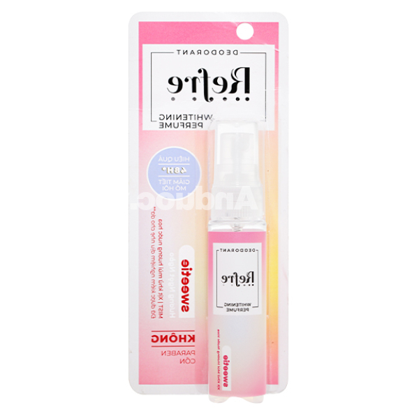Xịt khử mùi Refre Whitening Perfume hương ngọt ngào chai 30ml