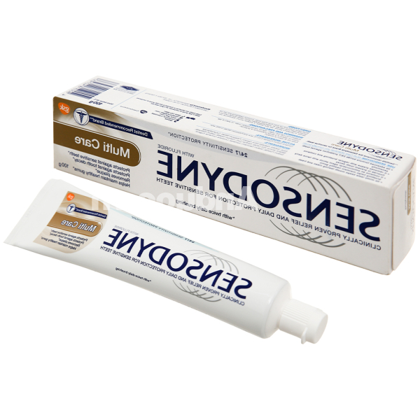 Kem đánh răng Sensodyne Multi Care bảo vệ răng, giảm ê buốt tuýp 100g