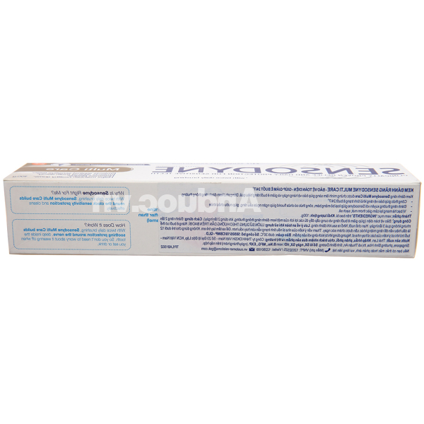 Kem đánh răng Sensodyne Multi Care bảo vệ răng, giảm ê buốt tuýp 100g