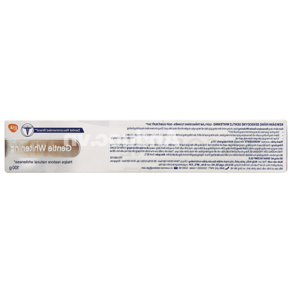 Kem đánh răng Sensodyne Gentle Whitening trắng răng tuýp 100g