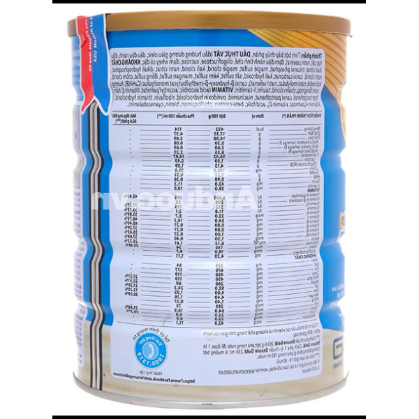 Sữa bột Ensure Gold bổ sung dinh dưỡng đầy đủ hương vani ít ngọt lon 850g