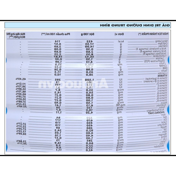 Sữa bột Ensure Gold bổ sung dinh dưỡng đầy đủ hương vani ít ngọt lon 850g