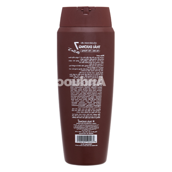Dầu gội dược liệu Thái Dương 7 sạch gàu, mềm mượt chai 200ml