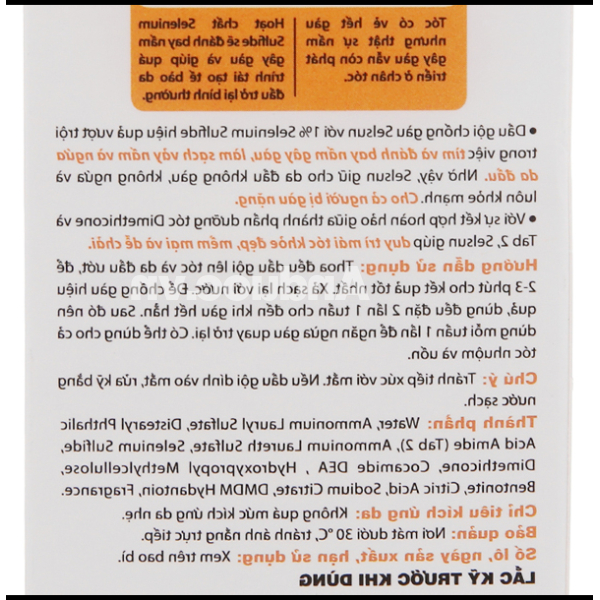 Dầu gội chống gàu Selsun sạch gàu, hết ngứa chai 50ml