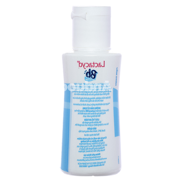Sữa tắm gội Lactacyd BB hỗ trợ điều trị rôm sảy cho bé chai 60ml