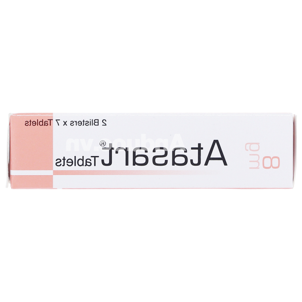 Atasart Tablets 8mg trị tăng huyết áp (2 vỉ x 7 viên)